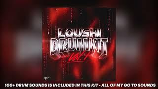 (100+) LOUSHI DRUM KIT VOL.1 (808 mafia, Wheezy, Trap )