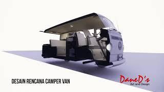 Yellow Camper Van by Daned Production and design