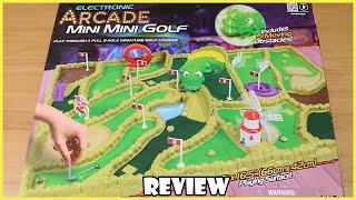 Electronic Arcade Mini Mini Golf Review! | Board Game Night