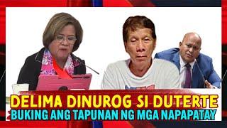 LEILA DE LIMA IBINUKING ANG MGA MASS GRAVES NI DUTERTE AT ANG TOTOONG DDS