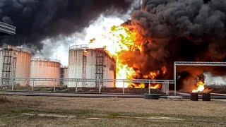 UKRAINE STRIKE DEEP: DRONES BURN TWO RUSSIAN FACTORIES NEAR MOSKOW || 2025