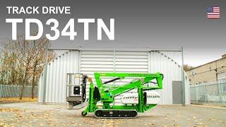 TD34TN Product Video | TrackDrive Cherry Picker from Niftylift