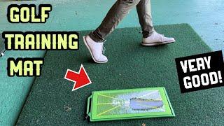 DIVOT DETECTION GOLF MAT