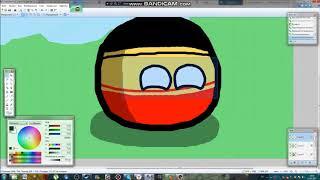 CountryBalls | Speed Art | Рисуем оформление для канала