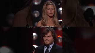 Jack Black & Jennifer Aniston Present at the #Oscars for Best Animated Feature & Short Film Part 1