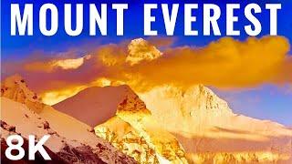 Mount Everest Top View 360 | Mount Everest 8K | Nepal Himalayas | 8K Ultra HD (60fps)