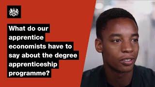 What do our apprentice economists have to say about the GES Degree Apprenticeship Programme?