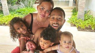 Inside John Legend and Chrissy Teigen's First Vacation as a Family of 6!