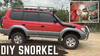 DIY Snorkel Fitment | Anyone can do it! (Toyota Prado 3.4 V6)