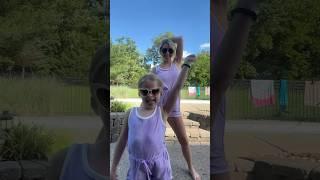 HARPER MADE ME JUMP IN THE POOL  #pool #dancetrend #dancing