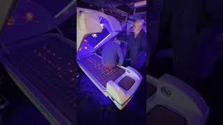 Dolf Tries Out the Celestial Chamber Pod at USA Med Bed  #medbeds #wellnesstech