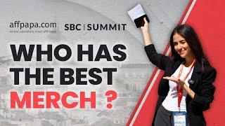 Best iGaming Merch at SBC Summit Lisbon? | AffPapa