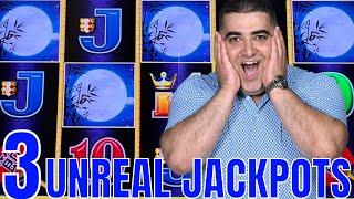 3 UNREAL JACKPOTS On High Limit Slots You Have to See