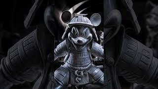 AI Mickey Samurai of Edo Era. #ai #animatediff #trending #viral #animation #shorts #midjourney