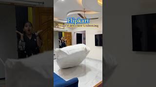 Flipkart Huge Sofa Cum Bed Unboxing & Review  #shorts #flipkart #sofa #bed #unboxing #furniture