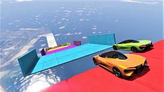 Pure Adrenaline Mega Ramp Speed Race - GTA 5 Online