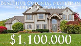 Tour a $1,100,000 Colonial in Mequon WI with Suzanne Powers | Milwaukee Real Estate