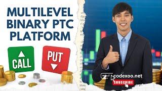 Multilevel Binary PTC Platform || RevPTC || Pay Per Click System