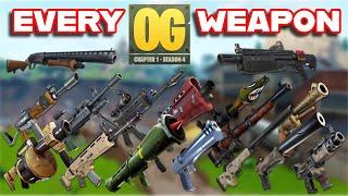 Ranking EVERY WEAPON In FORTNITE OG SEASON 4  From WORST To BEST