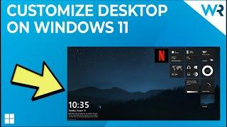 How to customize your Windows 11 Desktop with Rainmeter