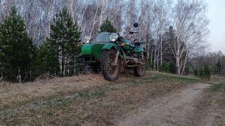 Урал 2WD по Тайге/ Off-Road/ Привод коляски/ Руся РУЛИТ 54