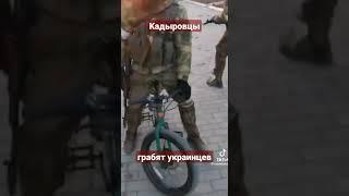 Тик-ток воины Кадырова показывают,как мародерят в Украине.Даже не пытаются что-то скрывать, сволочи