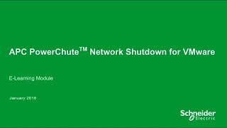 APC Powechute Network Shutdown For Vmware 설치 가이드 - 케이엠파워