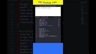 CSS Sliding Tabs  A Stylish and Interactive Navigation Solution