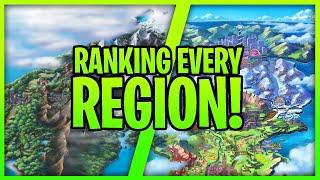 Ranking All 8 Core Pokemon Regions!