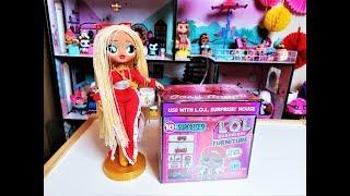 ЛОЛ Машина LOL Furniture Box Surprise Car. McSwag big sister OMG Старшая Сестричка. Мебель для кукол