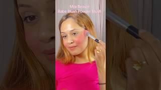 Mila beaute blush swatches 