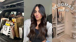 mall haul and reorganizing my closet *im just a girl* | the Aguilars