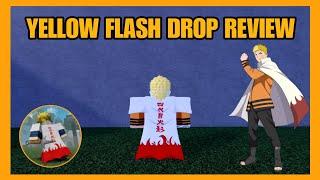 Minato yellow Flash Drop Review in Roblox ninja tycoon update v4.5 #roblox 