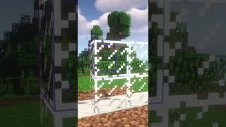 датчик движения и двери, простой механизм #shorts #майнкрафт #minecraft #декор #воротмамайнкрафт