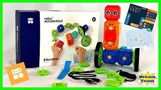 Robo Wunderkind Education Robotics Kit, Kids Can Learn To Code & Control Their Own Robot, STEM Set