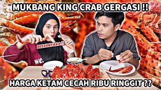 MUKBANG KING CRAB! CICAH DENGAN SOS THAI!