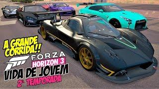 2 SEMANAS DEPOIS DO ROUBO!! A GRANDE CORRIDA! 2ªT E07 - FORZA HORIZON 3 VIDA DE JOVEM 2021