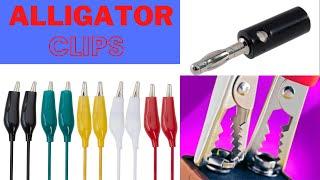 #alligator_clips #diy #DIY #crocodile_clips Alligator Clips for Electronics & electrical Connections