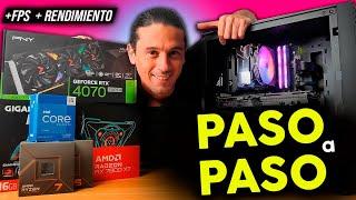  + FPS!!!  Qué hacer DESPUÉS de MONTAR un PC GAMING  [BIOS, Drivers e instalación de Windows 11]