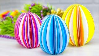 Поделки на ПАСХУ из бумаги Своими руками Пасхальный декор Easter decor