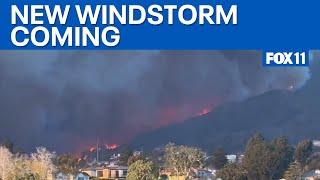 LA Weather Timeline: Peak of Santa Ana winds, California wildfire concerns latest