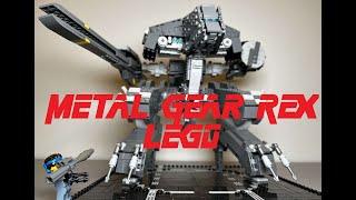 Lego Metal Gear Rex designed by niclib