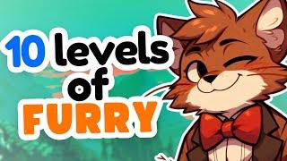 10 levels of being a furry (this was bad)