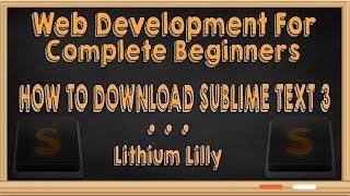 How to Download Sublime Text 3