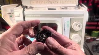 New Home/Janome/Kenmore 385 get it sewing as new. Address the common issues Good machine(video 353)