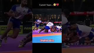 Tamil thalavas captain Sagar raathi injury #kabbadi #pkl #sagar #trending #viral #tamilthalaivas