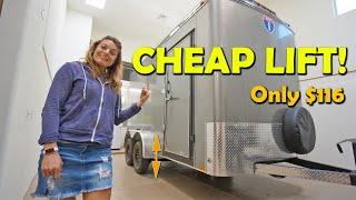 Trailer RV Lift -- Easy + CHEAP!! - Dexter Axle Leaf Spring Over Under Conversion Kit!!