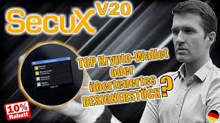 ein MEISTERSTÜCK einer Hardware Krypto Wallet oder nur Schrott? |  SecuX V20 Review - DEUTSCH/German