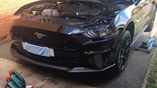 Ford Mustang Ecoboost oil change and oil indicator reset