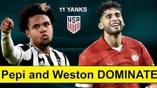 Weston, Weah, and Pepi DOMINATE l USMNT Top 10